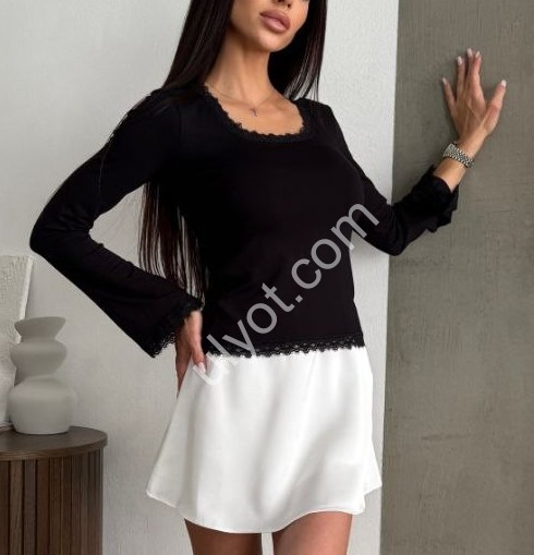 КОФТА (42-52) ЧОРНИЙ 826