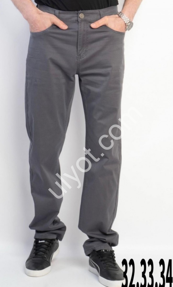 ШТАНИ BASANJIU (32-40) СІРИЙ 1026-9