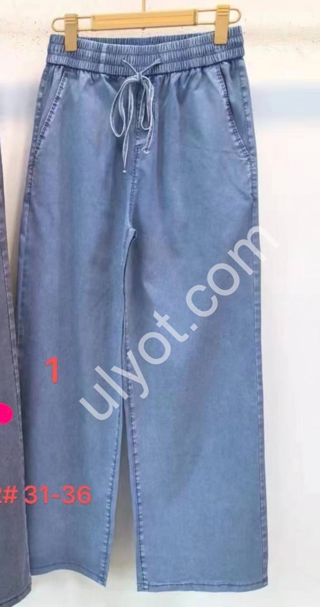 БРЮКИ (31-36) СИНИЙ 8072-1