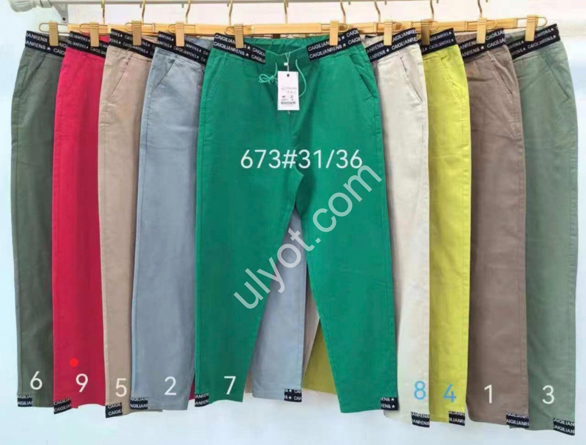ШТАНИ (31-36) ЗЕЛЕНИЙ-7 673