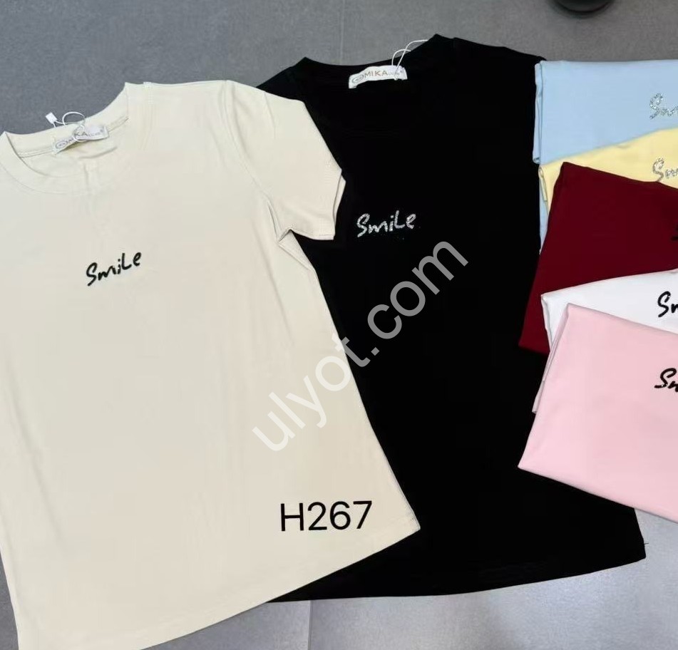 ФУТБОЛКА (ONE SIZE 44-48) МІКС H267