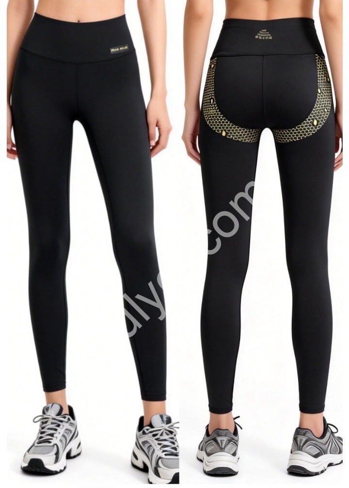 Лосини (XXS-3XL) ЧОРНИЙ 7016-2