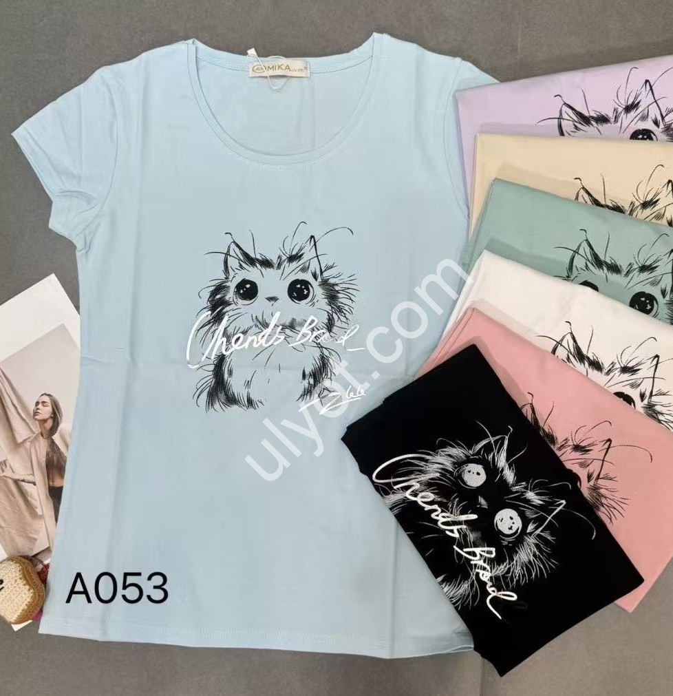 ФУТБОЛКА (ONE SIZE 44-48) МИКС A053