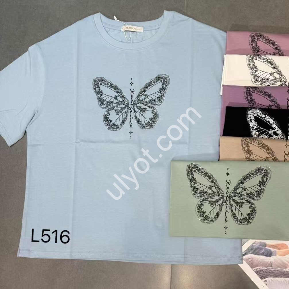 ФУТБОЛКА (ONE SIZE 52-56) МІКС L516