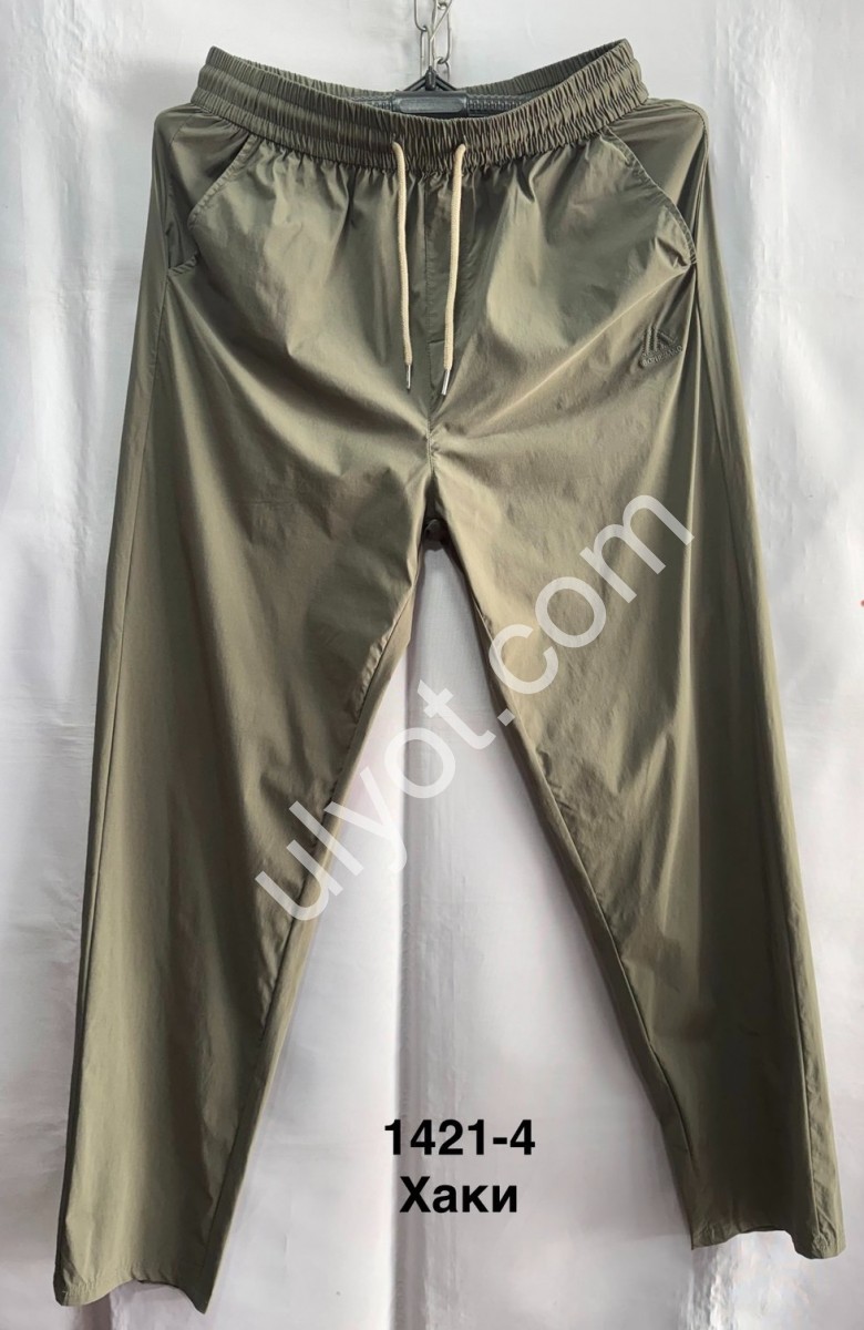СПОРТ.ШТАНИ (2XL-7XL) ПРЯМИЙ ХАКІ 1421-4