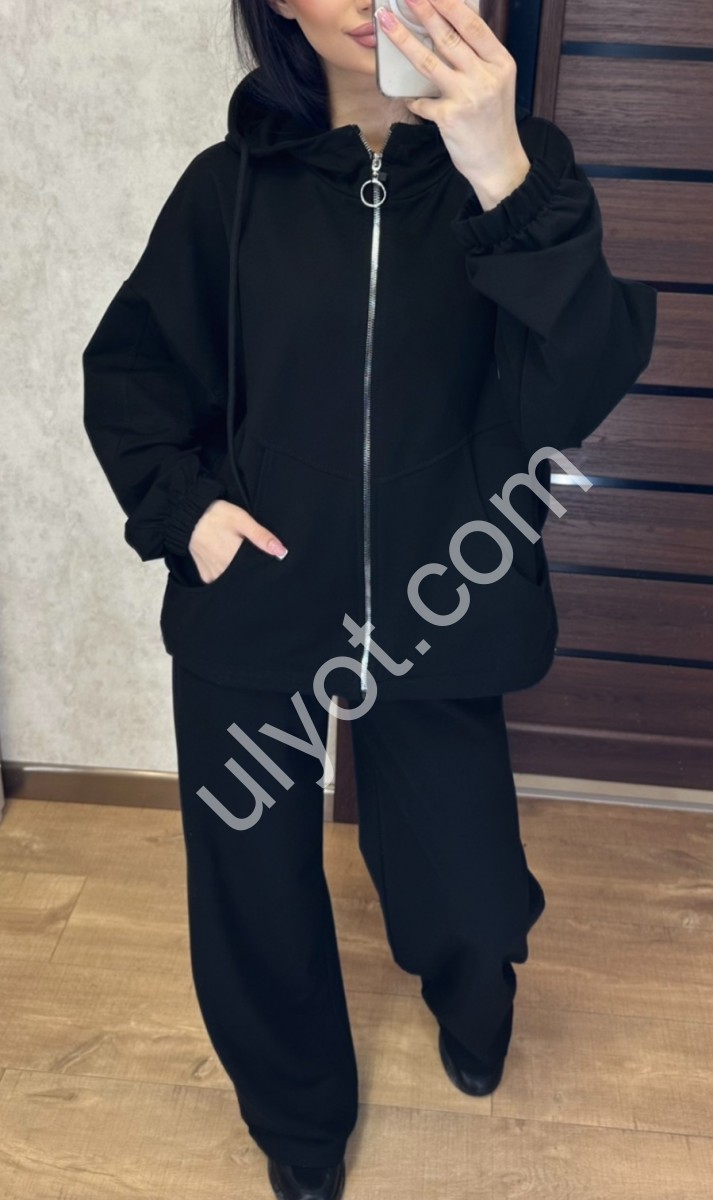 КОСТЮМ (42-52) ЧОРНИЙ 108