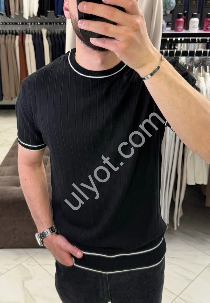 ФУТБОЛКА VIP STONES (M-2XL) ЧОРНИЙ 5220