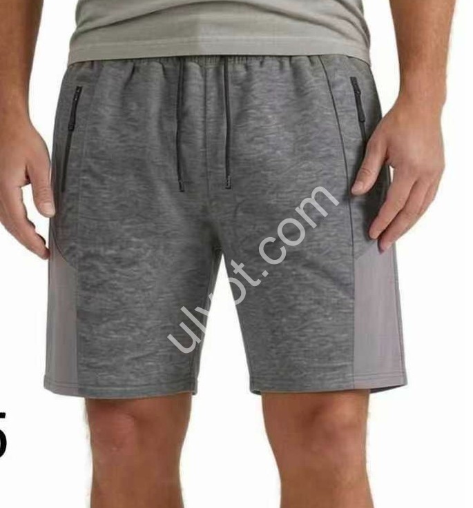 ШОРТЫ (M-3XL) СЕРЫЙ 5055