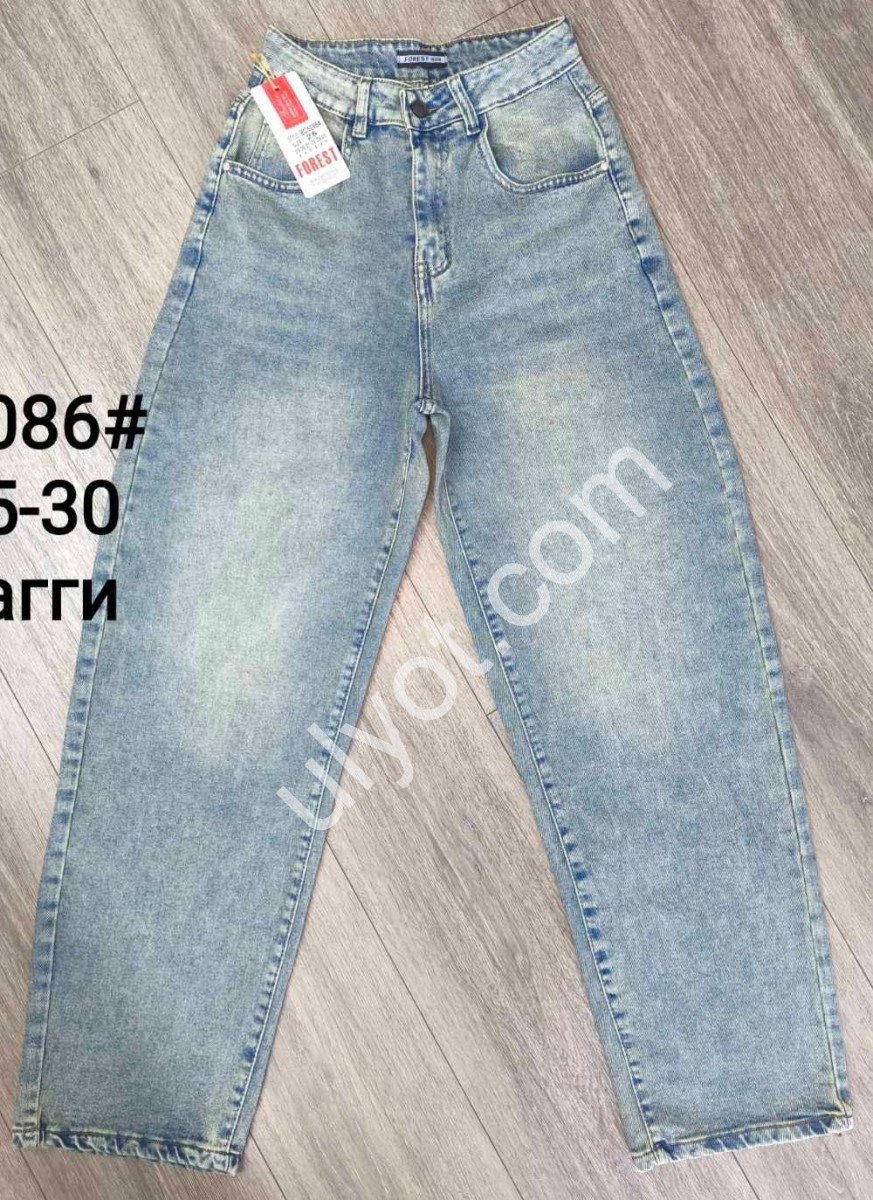 ДЖИНСИ FOREST (25-30) СИНІЙ 5086