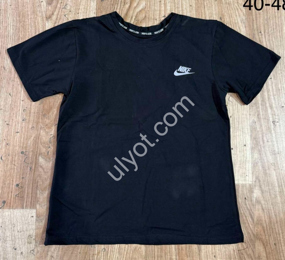 ФУТБОЛКА N02 (40-48) ЧЕРНЫЙ 013