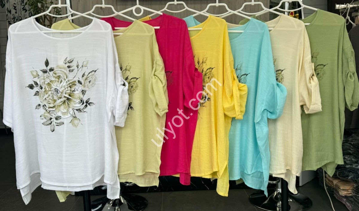 ФУТБОЛКА JJF (3XL-6XL) БЛАКИТНИЙ 380