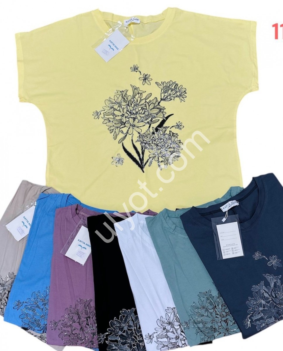 ФУТБОЛКА (ONESIZE 52-58) МИКС 113