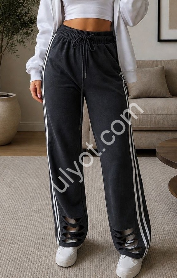 ШТАНЫ (M-XL) ПРЯМОЙ ГРАФИТ 2559