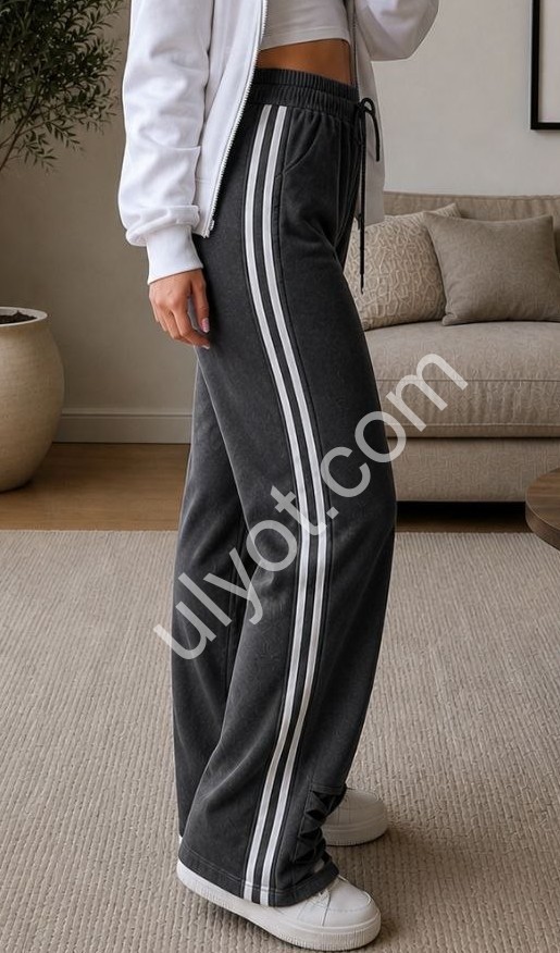 ШТАНЫ (M-XL) ПРЯМОЙ ГРАФИТ 2559