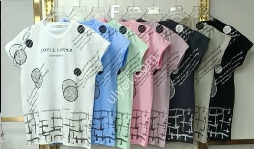 ФУТБОЛКА (ONE SIZE 55-56) МІКС LT560-07