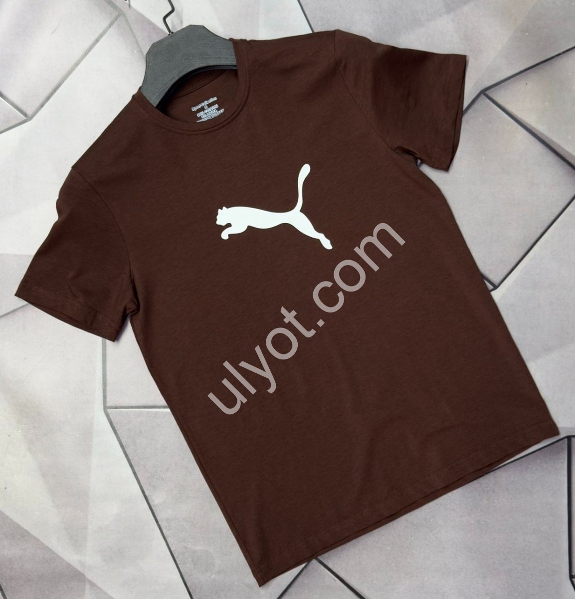 ФУТБОЛКА P15 (S-2XL) Т.КОРИЧНЕВИЙ