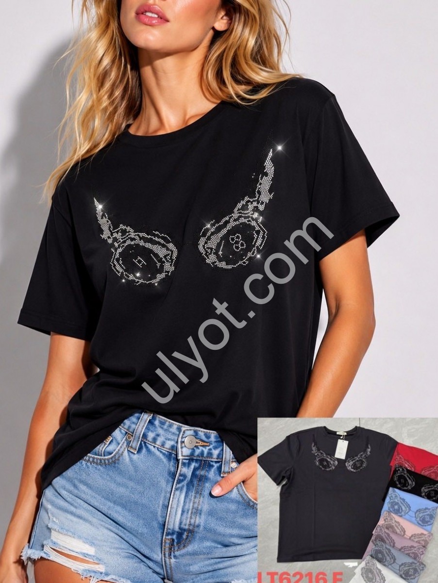ФУТБОЛКА (ONE SIZE 54-56) МИКС LT6216