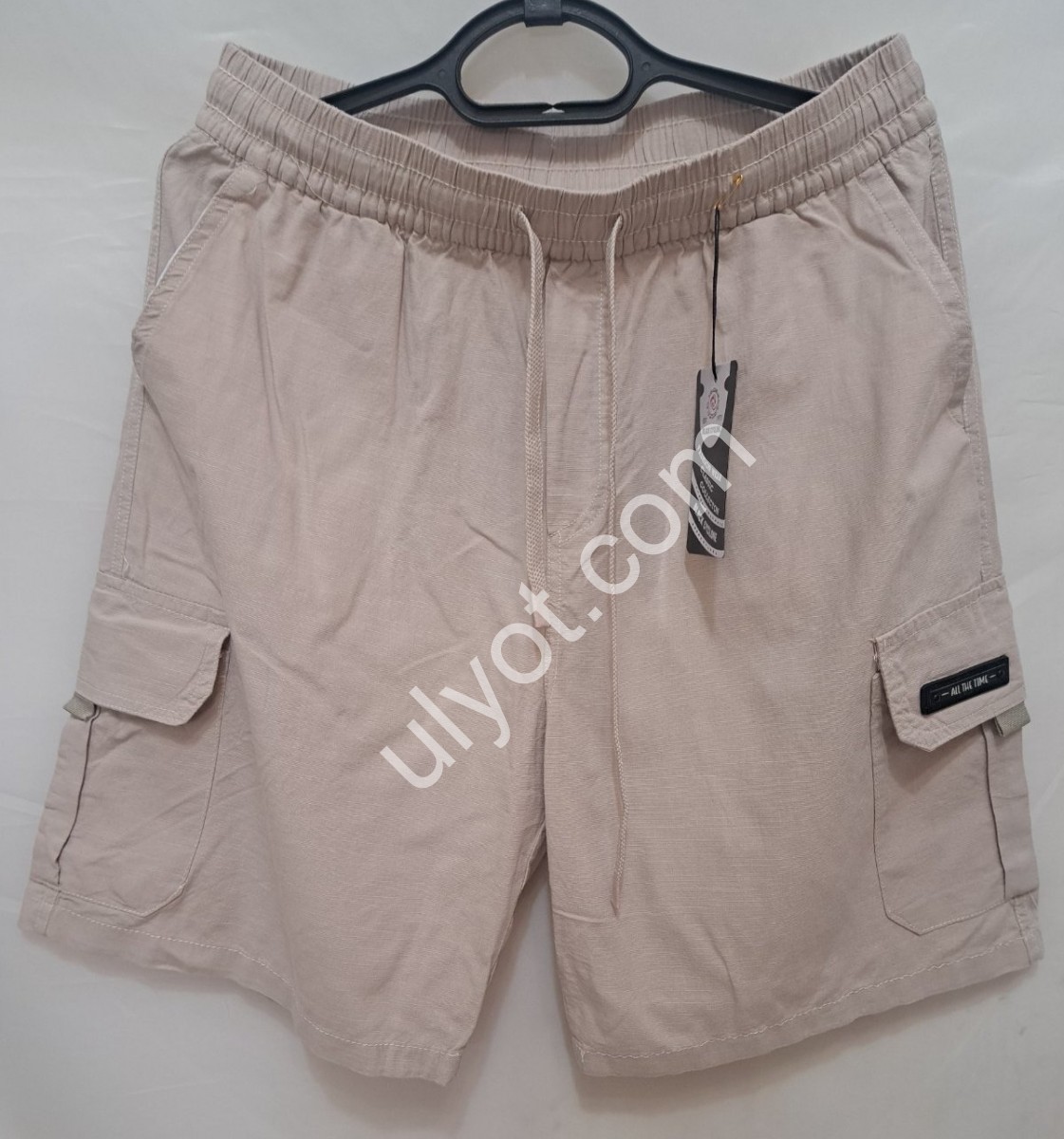 ШОРТЫ (M-3XL) СВ.БЕЖ 3020