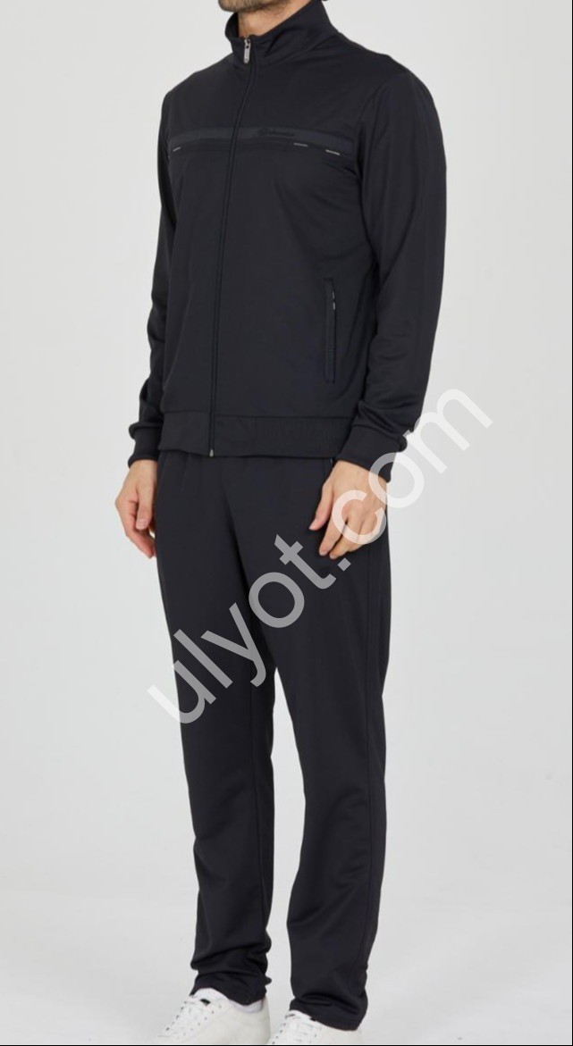 СПОРТ.КОСТЮМ SHOOTER (M-3XL) ПРЯМОЙ ЧЕРНЫЙ 71016