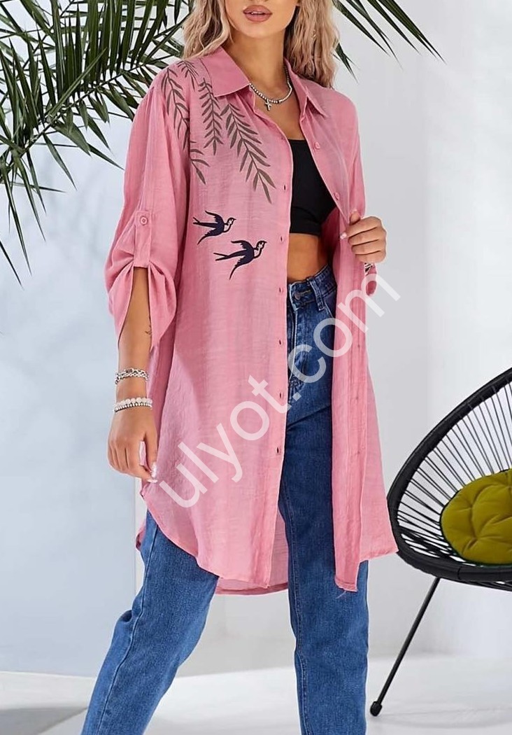 ТУНИКА (XL-4XL) СИНИЙ 503