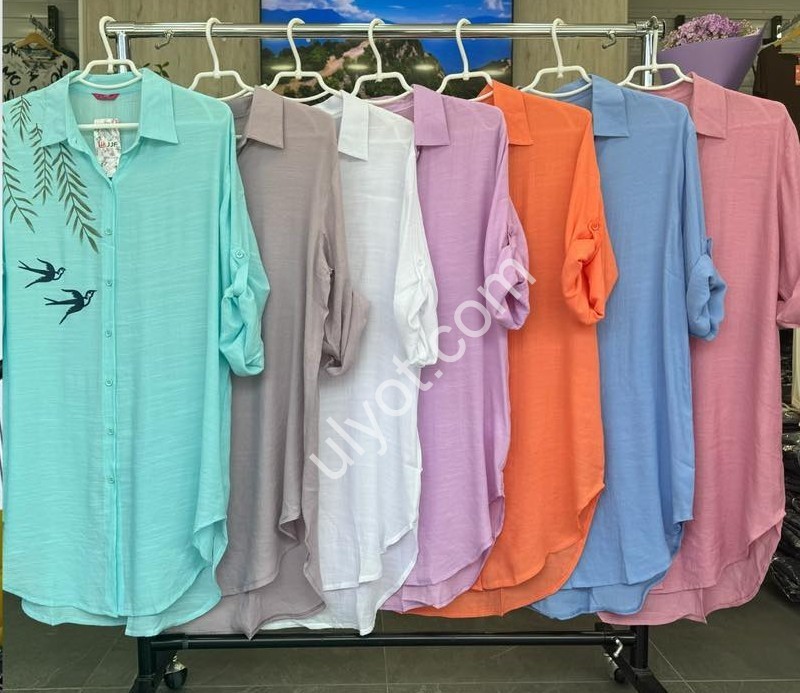 ТУНИКА (XL-4XL) СИНИЙ 503