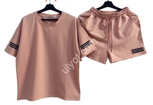 КОСТЮМ (M-XL) ПУДРА 1084