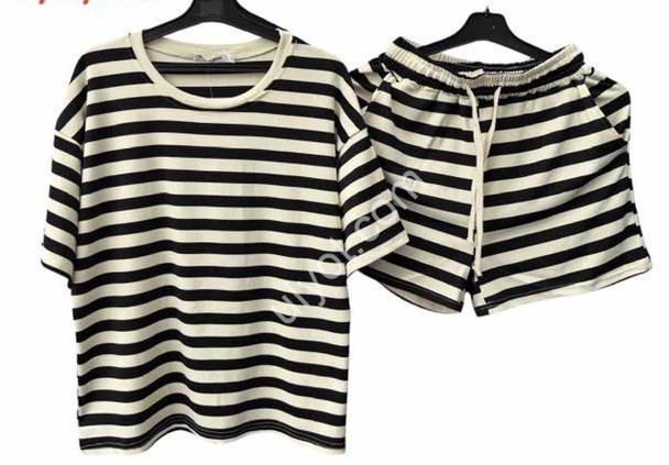 КОСТЮМ (M-XL) СМУЖКА ЧОРНИЙ 1089