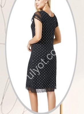 НІЧНЮШКА (ONE SIZE 50-54) ЧОРНИЙ Y-604-1