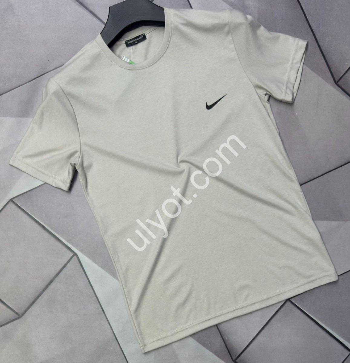 ФУТБОЛКА N02 (S-2XL) СВ.БЕЖ 