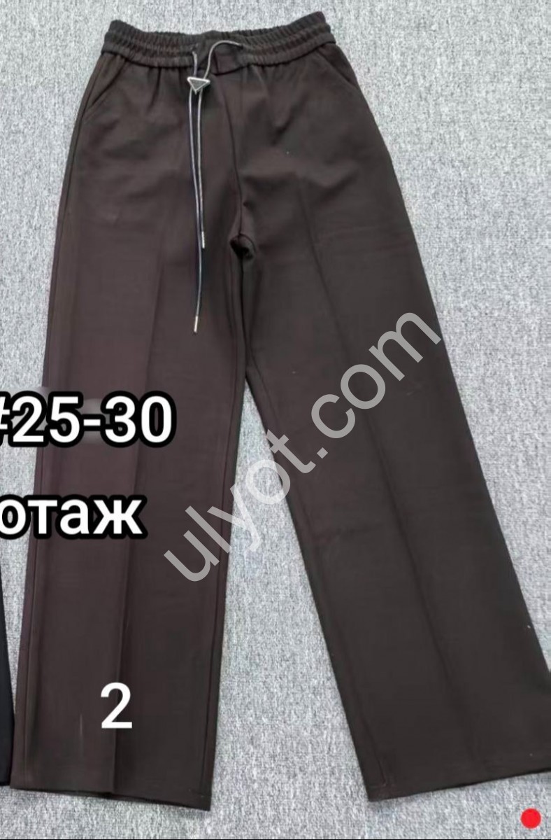 БРЮКИ (25-30) КОРИЧНЕВЫЙ 9103-2