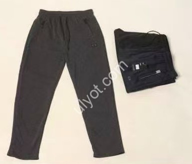 СПОРТ.ШТАНИ (M-3XL) ПРЯМИЙ ЧОРНИЙ 2875