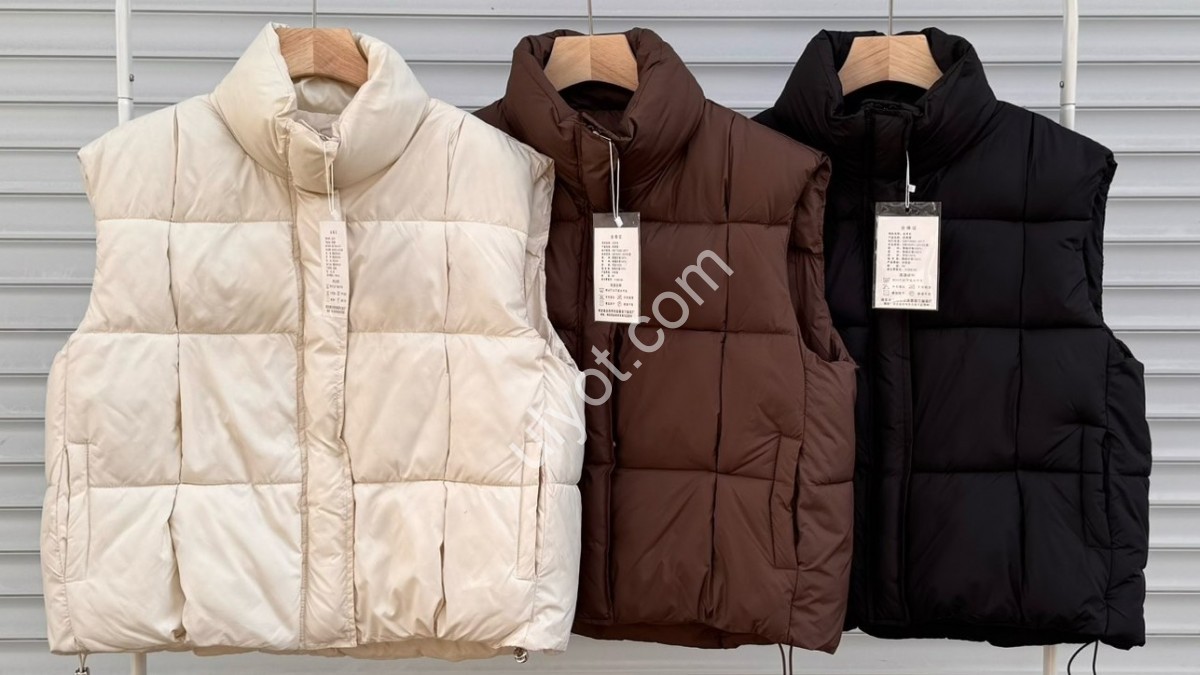 ЖИЛЕТКА (M-2XL) МОЛОЧНЫЙ 979