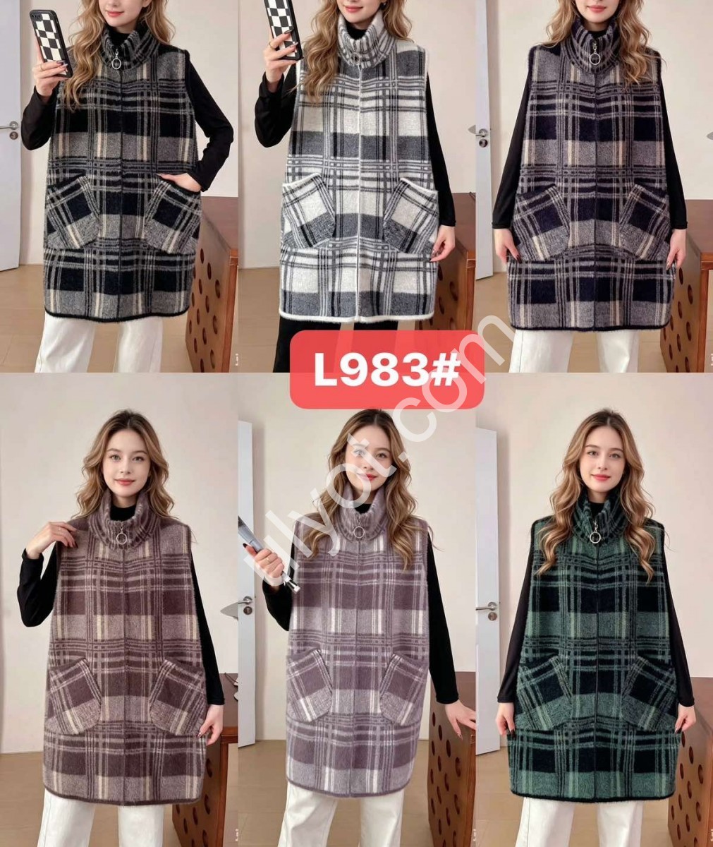 ЖИЛЕТКА (ONE SIZE 58-62) МІКС 983