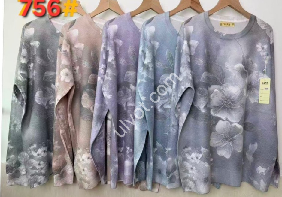 СВІТЕР (ONE SIZE 54-58) МІКС 756