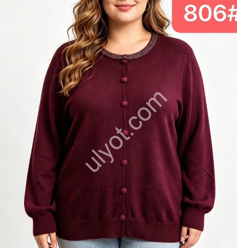 СВІТЕР (ONE SIZE 54-56) МІКС 806