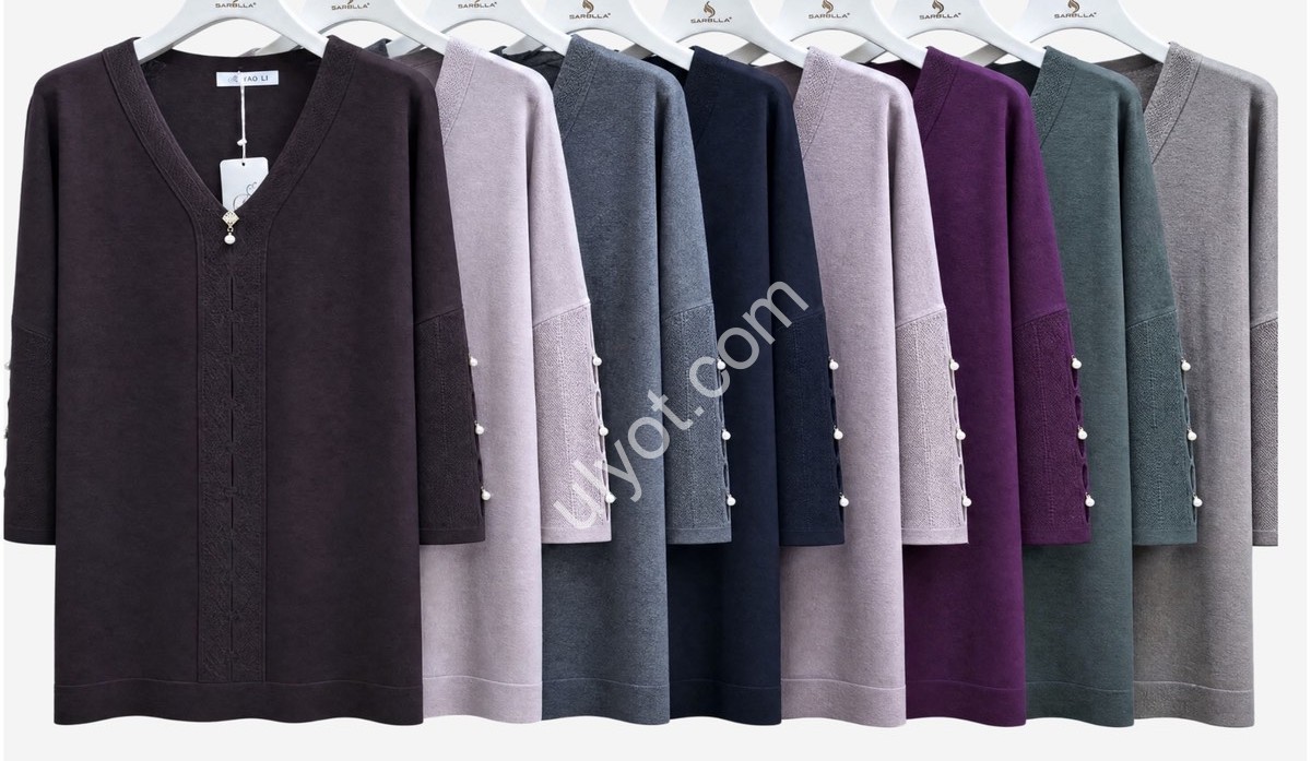 СВИТЕР (ONE SIZE 60-62) МИКС 8129
