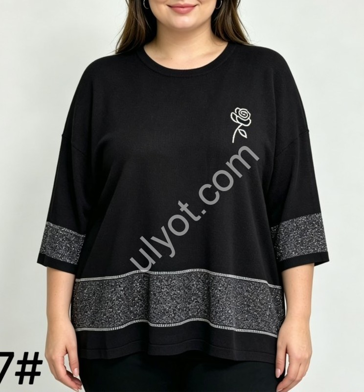 СВИТЕР (ONE SIZE 60-62) МИКС 88667
