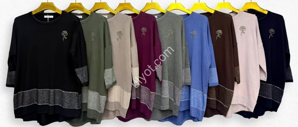 СВИТЕР (ONE SIZE 60-62) МИКС 88667