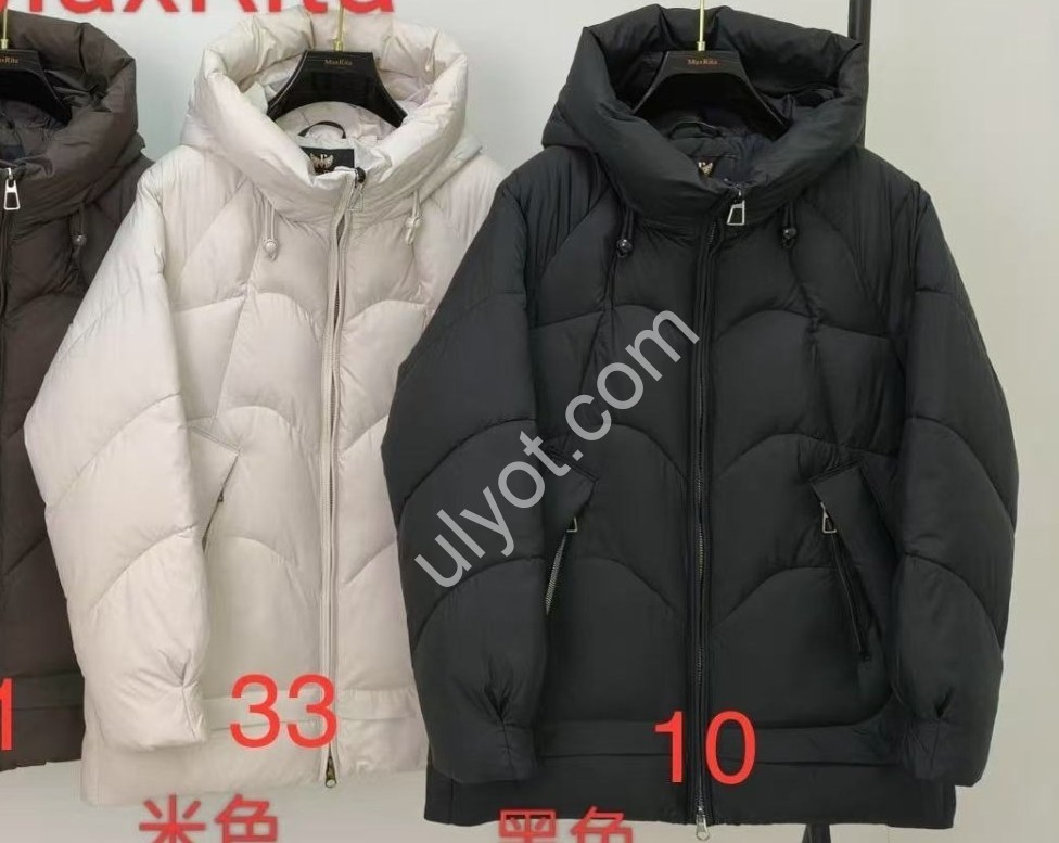 КУРТКА MAX RITA  (S-2XL) БЕЖ 676-33