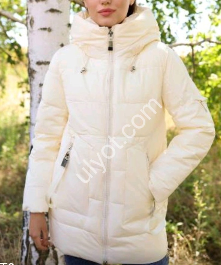 КУРТКА MAX RITA (S-2XL) МОЛОЧНЫЙ 1107