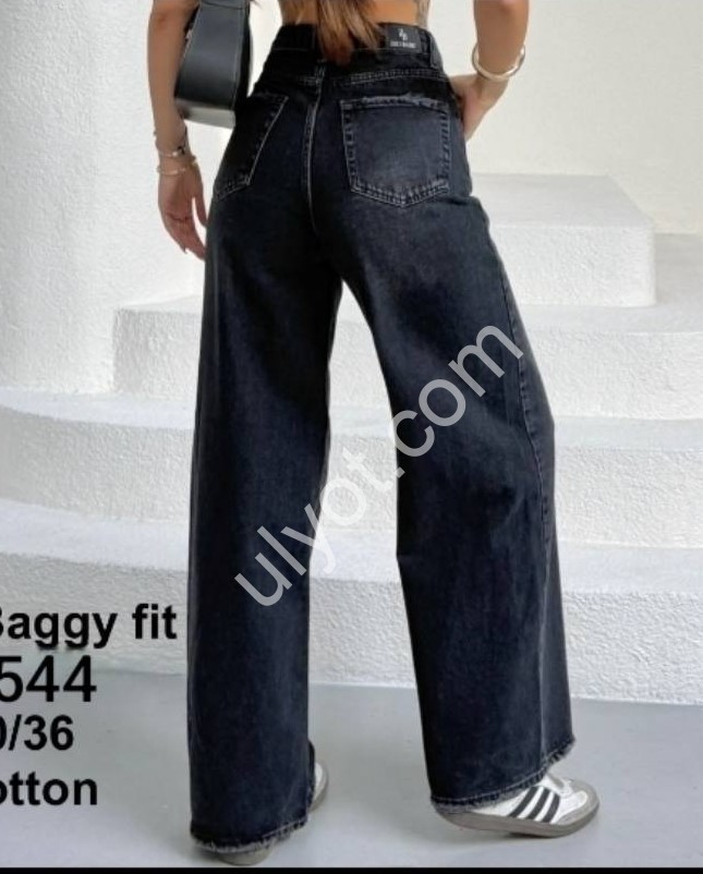 ДЖИНСЫ ZEO BASIC (30-36) ГРАФИТ 5544