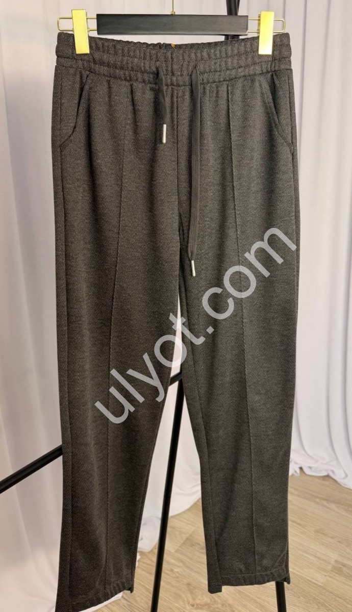 ШТАНЫ (L-7XL) ГРАФИТ 2101