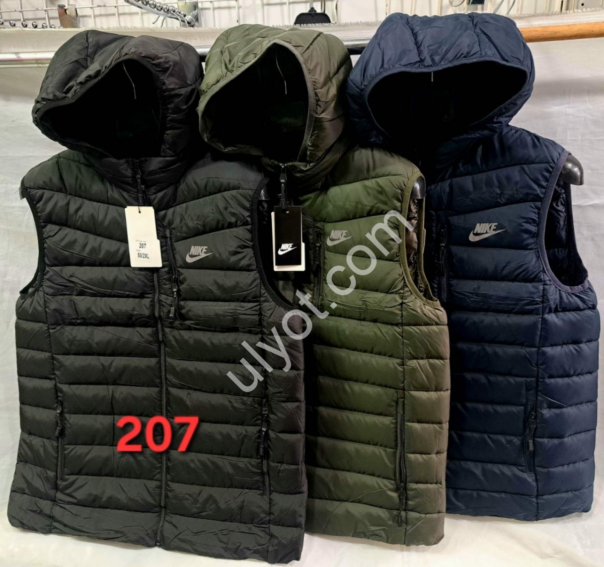 ЖИЛЕТКА N02 (XL-5XL) ЧОРНИЙ 207