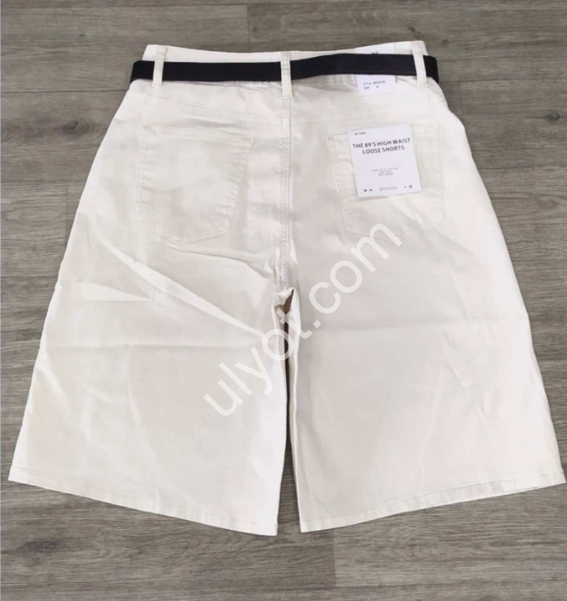 ШОРТЫ M.SARA (M-4XL) БЕЛЫЙ 938-12