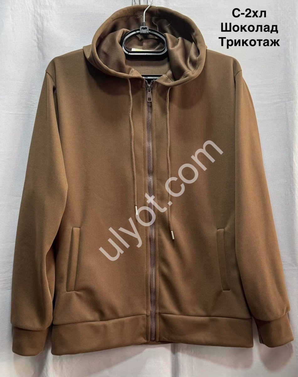 КОФТА ЗМЕЙКА (S-2XL) ШОКОЛАД 2092