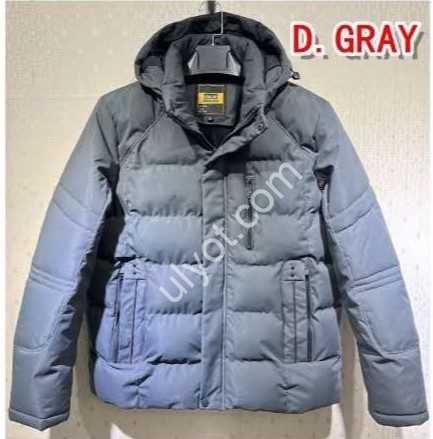 КУРТКА (M-3XL) Т.СЕРЫЙ D25826
