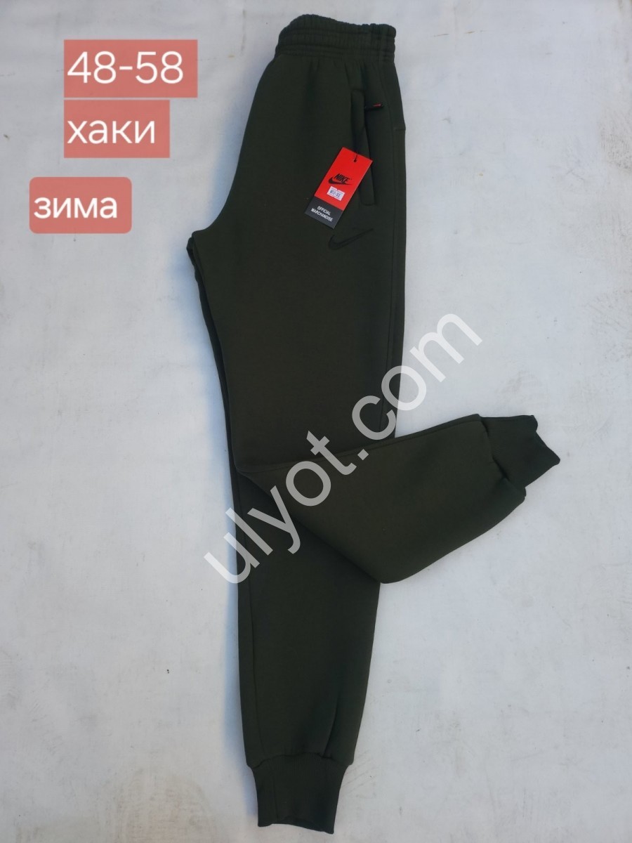 СПОРТ.ШТАНЫ N02 (48-58) МАНЖЕТ ХАКИ 