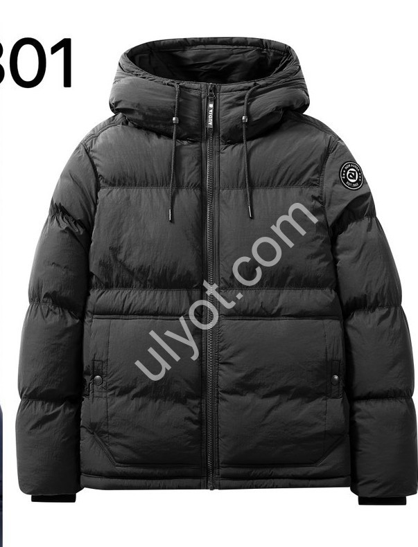 КУРТКА AUDSA (M-3XL) ЧОРНИЙ 81301-1
