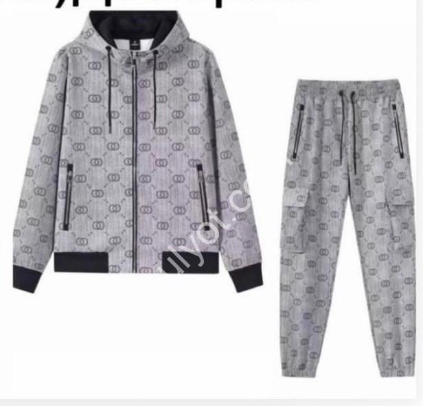 КОСТЮМ AUDSA (M-3XL) СВ.СЕРЫЙ A233