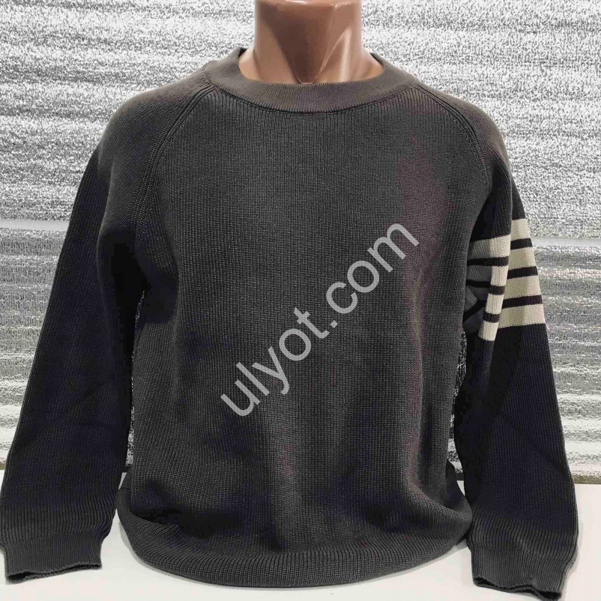 СВИТЕР MJ (M-2XL) КОРИЧНЕВЫЙ 165